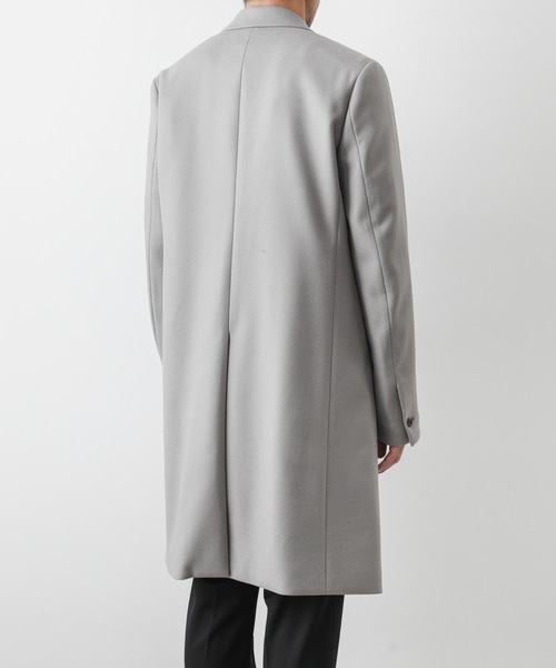 ATTACHMENT メルトン　チェスターコート ATTACHMENT / アタッチメント】AC22-035 MELTON SINGLE COAT