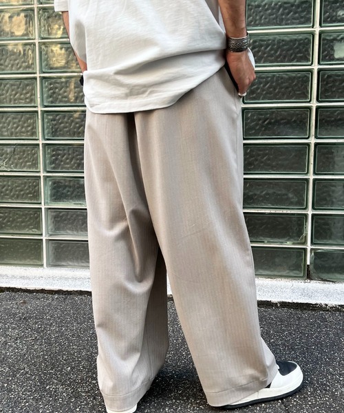 Johnbull（ジョンブル）の「【出荷NG】アウトラストオーバーパンツ（その他パンツ・メンズ・ベージュ/ブラウン/ネイビー/ブラック・MEDIUM/LARGE/SMALL）」の12枚目の写真