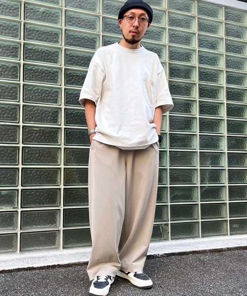 Johnbull（ジョンブル）の「【出荷NG】アウトラストオーバーパンツ（その他パンツ・メンズ・ベージュ/ブラウン/ネイビー/ブラック・MEDIUM/LARGE/SMALL）」の14枚目の写真