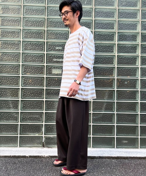 Johnbull（ジョンブル）の「【出荷NG】アウトラストオーバーパンツ（その他パンツ・メンズ・ベージュ/ブラウン/ネイビー/ブラック・MEDIUM/LARGE/SMALL）」の9枚目の写真