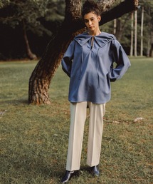 select MOCA | 2022 AW センタープレスストレートパンツ(スラックス)