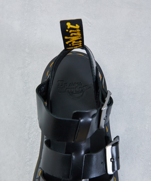 And A（アンドエー）の「Dr.Martens ドクターマーチン / Garin ガリン フィッシャーマン レザーストラップグルカサンダル / 30766001（サンダル・レディース・ブラック・24cm/23cm）」の8枚目の写真