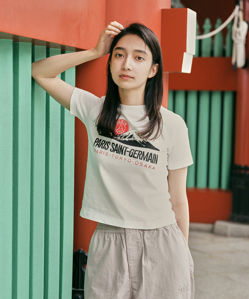 PARIS SAINT-GERMAIN(パリサンジェルマン)の「【Paris Saint-Germain】FUJIYAMA プリント Tシャツ(Tシャツ/カットソー・メンズ・ホワイト/ブラック・SMALL/MEDIUM/LARGE/X-LARGE)」の20枚目の写真