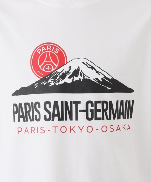 PARIS SAINT-GERMAIN(パリサンジェルマン)の「【Paris Saint-Germain】FUJIYAMA プリント Tシャツ(Tシャツ/カットソー・メンズ・ホワイト/ブラック・SMALL/MEDIUM/LARGE/X-LARGE)」の8枚目の写真