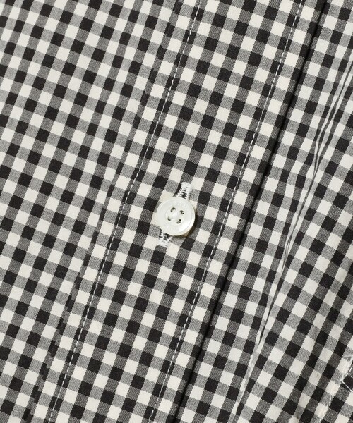 BEAMS PLUS（ビームスプラス）の「BEAMS PLUS / スヴィンコットン ブロード ギンガムチェック ボタンダウンシャツ クラシックフィット（シャツ/ブラウス・メンズ・サックスブルー/ブラック・S/L/XL/M）」の17枚目の写真