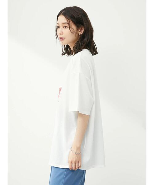 Green Parks(グリーンパークス)の「・novem9 Holiday pt Tシャツチュニック(Tシャツ/カットソー・レディース・ブラック/オフホワイト/サックスブルー/イエロー・FREE)」の17枚目の写真