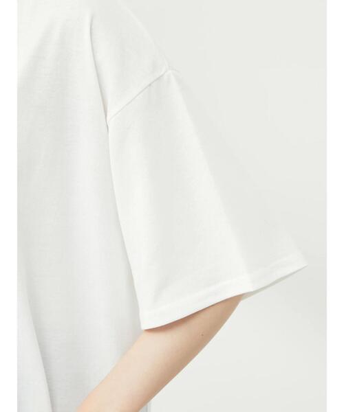 Green Parks(グリーンパークス)の「・novem9 Holiday pt Tシャツチュニック(Tシャツ/カットソー・レディース・ブラック/オフホワイト/サックスブルー/イエロー・FREE)」の11枚目の写真