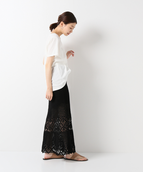 plage(プラージュ)の「Botanical Dye Tシャツ(Tシャツ/カットソー・レディース・ホワイト/ブラウン/カーキ・FREE)」の20枚目の写真