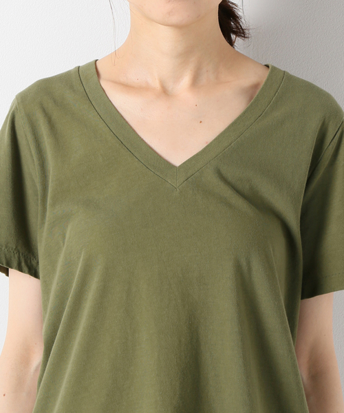 plage(プラージュ)の「Botanical Dye Tシャツ(Tシャツ/カットソー・レディース・ホワイト/ブラウン/カーキ・FREE)」の21枚目の写真