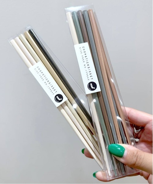 LAKOLE（ラコレ）の「【5組SET】グラデーション竹箸セット / 357613（カトラリー・レディース・その他1/その他2・FREE）」の14枚目の写真