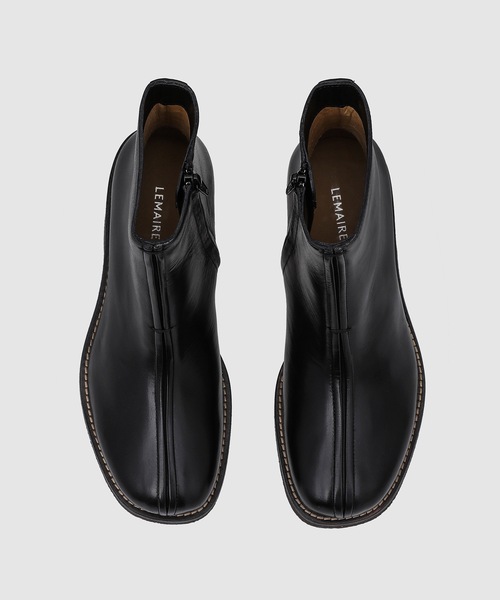 LEMAIRE（ルメール）の「WOMAN PIPED HEELED BOOTS（ブーツ・レディース・ブラウン系その他/ブラック・36/37/38/39）」の7枚目の写真