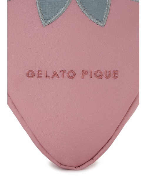 gelato pique(ジェラートピケ)の「【CAT&DOG】【販路限定商品】ストロベリーマナーポーチ(ペット用キャリーケース・レディース・レッド/ピンク・FREE)」の10枚目の写真