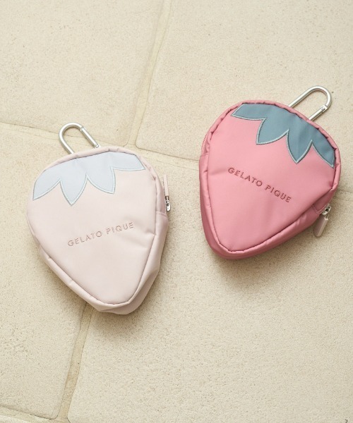 gelato pique(ジェラートピケ)の「【CAT&DOG】【販路限定商品】ストロベリーマナーポーチ(ペット用キャリーケース・レディース・レッド/ピンク・FREE)」の15枚目の写真