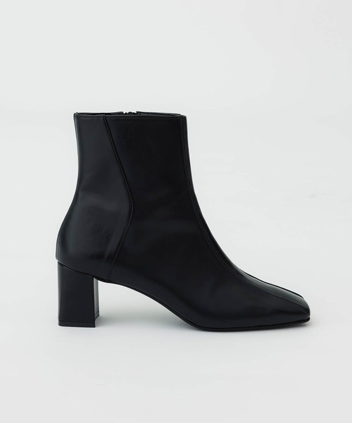 UNITED TOKYO(ユナイテッドトウキョウ)の「【WEB限定】スイッチングレザーライクブーツ(ブーツ・レディース・ブラック/カーキ/アイボリー・1/2)」の9枚目の写真