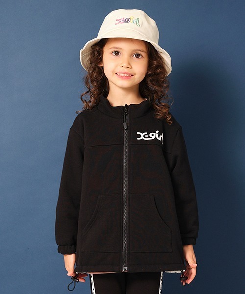 X-girl Stages（エックスガールステージス）の「リバーシブルブルゾン