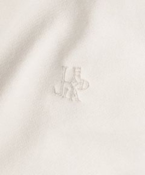 Jieda(ジエダ)の「PIGMENT DAMAGE SWEAT(スウェット・メンズ・アイボリー/ブラック・1/2)」の4枚目の写真