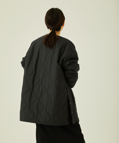 Traditional Weatherwear（トラディショナルウェザーウェア）の「《別注》【TRADITIONAL WEATHERWEAR】TONBRIDGE：コート（その他アウター・レディース・ブラック・34）」の11枚目の写真