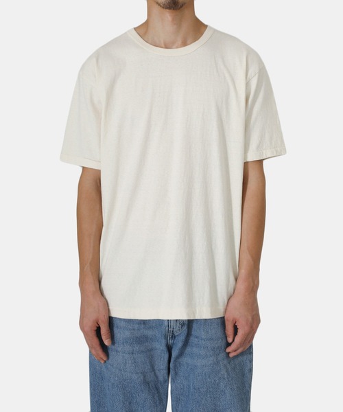 FLAG SPORT（フラッグスポーツ）の「FLAG SPORT / フラッグスポーツ：19 / Crew T：FS2003[STD]（Tシャツ/カットソー・メンズ・ブラック/ネイビー/オフホワイト・L/XL/M）」の2枚目の写真