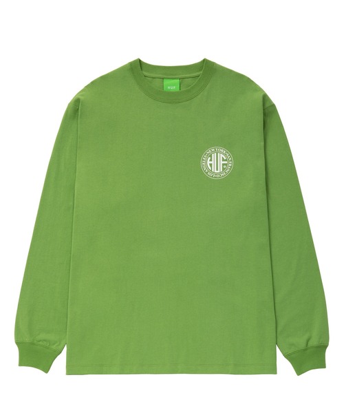 HUF(ハフ)の「REGIONAL LS TEE / HUF ロングスリーブTシャツ(Tシャツ/カットソー・メンズ・ホワイト/アッシュグレー/ブラック/グリーン系その他/ワイン・SMALL/MEDIUM/LARGE/X-LARGE/XX-LARGE)」の9枚目の写真