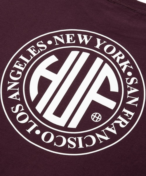 HUF(ハフ)の「REGIONAL LS TEE / HUF ロングスリーブTシャツ(Tシャツ/カットソー・メンズ・ホワイト/アッシュグレー/ブラック/グリーン系その他/ワイン・SMALL/MEDIUM/LARGE/X-LARGE/XX-LARGE)」の13枚目の写真