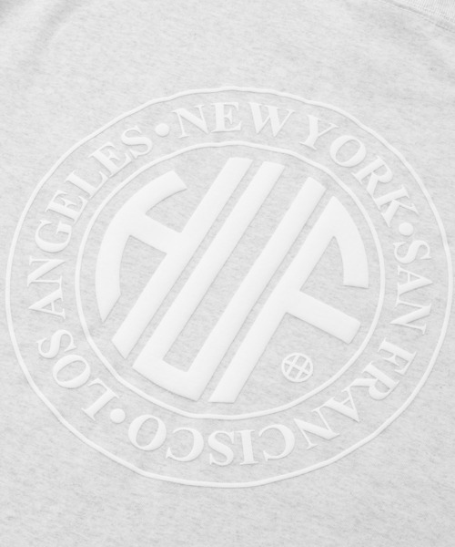 HUF(ハフ)の「REGIONAL LS TEE / HUF ロングスリーブTシャツ(Tシャツ/カットソー・メンズ・ホワイト/アッシュグレー/ブラック/グリーン系その他/ワイン・SMALL/MEDIUM/LARGE/X-LARGE/XX-LARGE)」の15枚目の写真