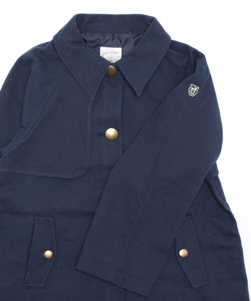 TINA：JOJUN（ティーナジョジュン）の「Aライン ラグランコート TINA：JOJUN（その他アウター・レディース・ネイビー/キャメル/ベージュ・M）」の18枚目の写真