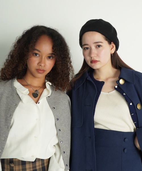 TINA：JOJUN（ティーナジョジュン）の「Aライン ラグランコート TINA：JOJUN（その他アウター・レディース・ネイビー/キャメル/ベージュ・M）」の8枚目の写真