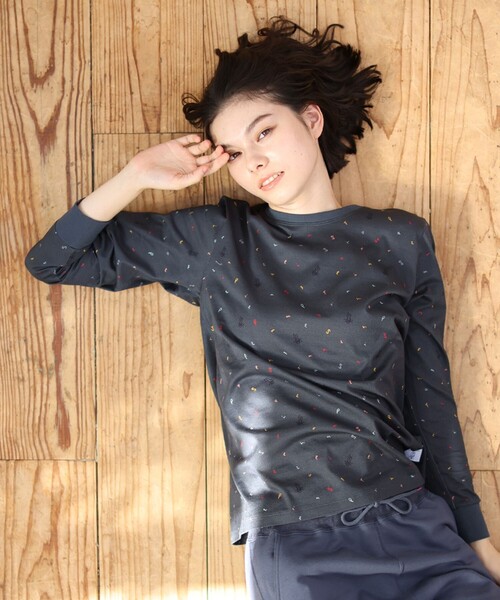 Loungewear プリント 長袖tシャツ ポーチ付 ルームウェア パジャマ Paul Smith ポールスミス のファッション通販 Zozotown