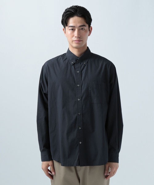 BAYFLOW（ベイフロー）の「B-STANDARD SHIRT（シャツ/ブラウス・メンズ・ホワイト/スカイブルー/ベージュ/ネイビー・SMALL/MEDIUM/LARGE）」の10枚目の写真