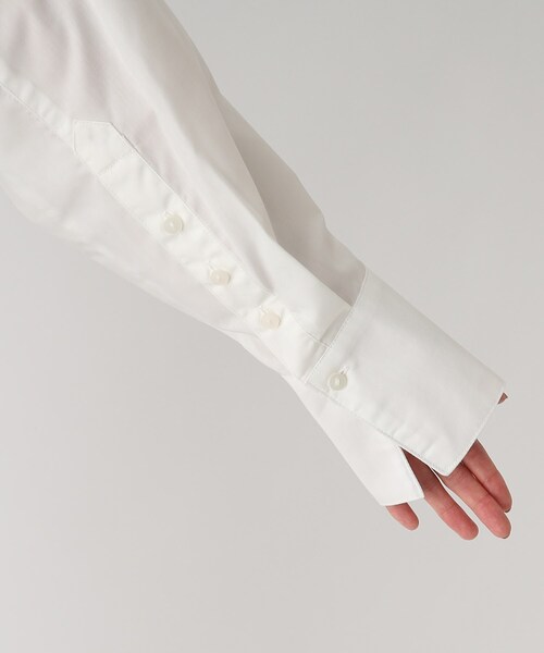 OPAQUE.CLIP（オペークドットクリップ）の「◆【C】スリーブドッキング ニットワンピース（ワンピース・レディース・ブラック系4/ワイン系1/チャコールグレー・38/40/36）」の19枚目の写真