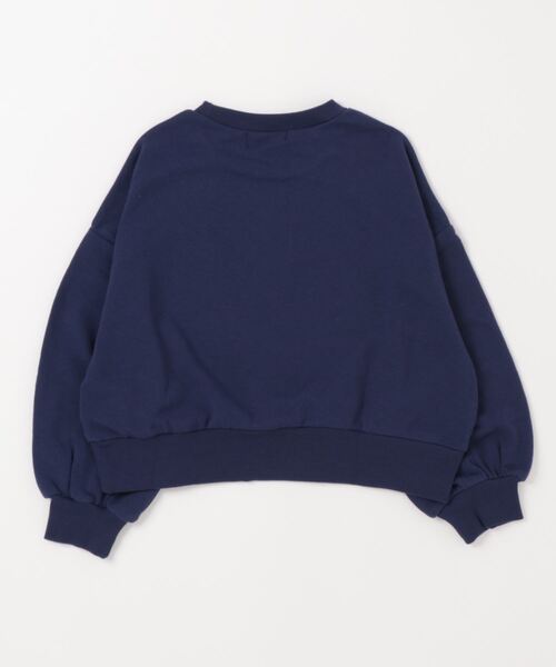 LOVETOXIC（ラブトキシック）の「カレッジロゴプルオーバー（スウェット・キッズ・オフホワイト/トップグレー/グリーン/ネイビー・M/S/L/SS）」の5枚目の写真