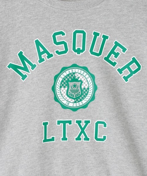 LOVETOXIC（ラブトキシック）の「カレッジロゴプルオーバー（スウェット・キッズ・オフホワイト/トップグレー/グリーン/ネイビー・M/S/L/SS）」の12枚目の写真