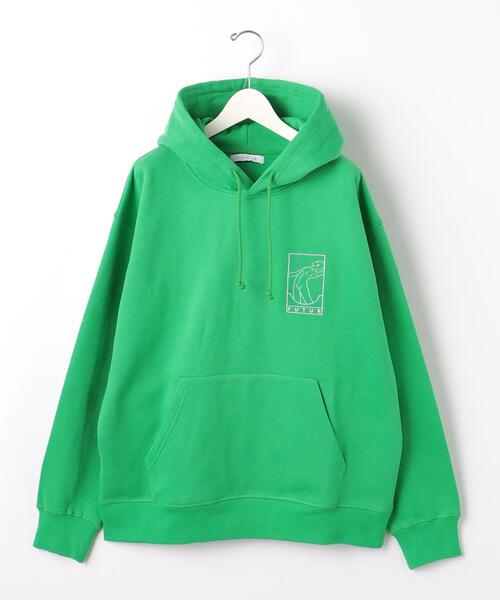 FUTUR(フューチャー)の「<FUTUR> 01OUTLINE HOODIE/パーカー(パーカー・メンズ・ケリー・M/XL/L)」の1枚目の写真