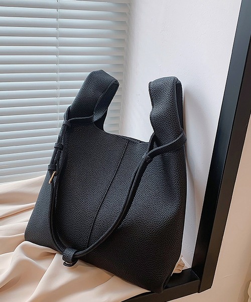 MAISON DE THERESE（メゾン ド テレーズ）の「切り替えショルダーバッグ（ショルダーバッグ・レディース・ベージュ/ブラック/ブラウン・FREE）」の14枚目の写真