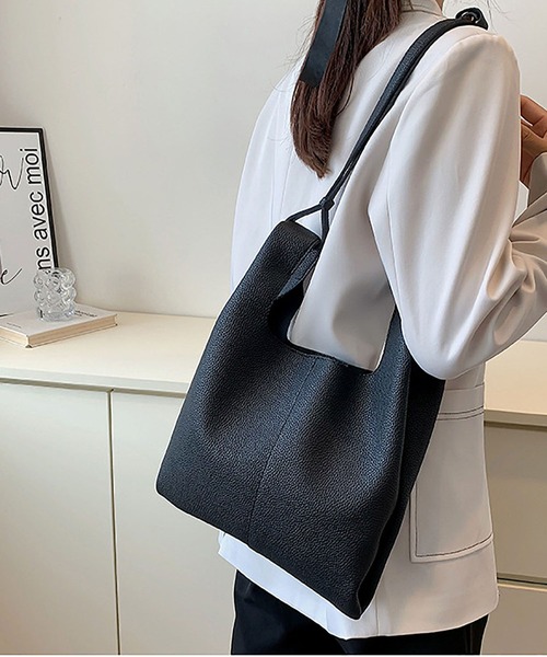 MAISON DE THERESE（メゾン ド テレーズ）の「切り替えショルダーバッグ（ショルダーバッグ・レディース・ベージュ/ブラック/ブラウン・FREE）」の13枚目の写真