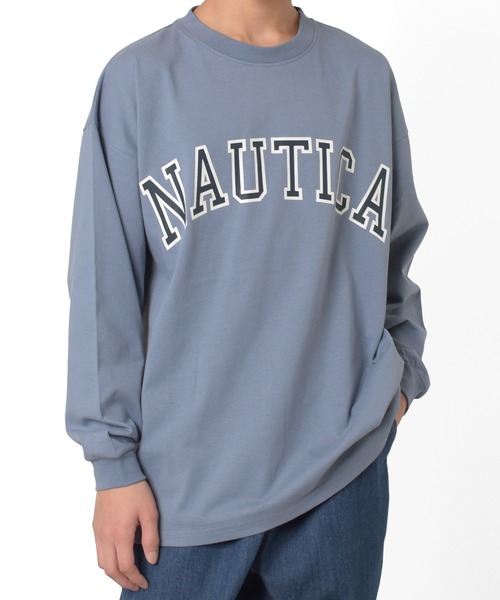 NAUTICA(ノーティカ)の「【NAUTICA】フロントロゴTシャツ(Tシャツ/カットソー・キッズ・ブルー/ホワイト/グリーン/エンジ/ネイビー・L/XL/M)」の5枚目の写真