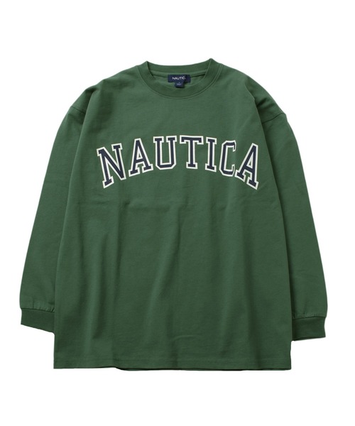NAUTICA(ノーティカ)の「【NAUTICA】フロントロゴTシャツ(Tシャツ/カットソー・キッズ・ブルー/ホワイト/グリーン/エンジ/ネイビー・L/XL/M)」の6枚目の写真