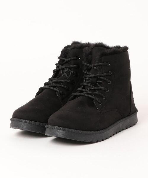 kitson（キットソン）の「KITSON フェイクファーレースブーツ/hsky（ブーツ・レディース・ブラック/グレー/ベージュ/ダークグレー・MEDIUM/LARGE/X-LARGE/SMALL）」の11枚目の写真