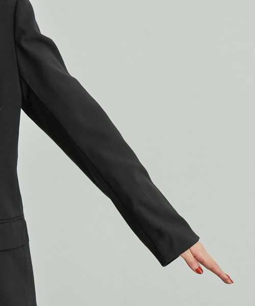 ROPE' PICNIC(ロペピクニック)の「【emur/エミュール】金ボタンジャケット(テーラードジャケット・レディース・ダークブラウン/ブラック・38)」の16枚目の写真