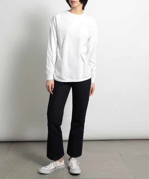 comfort colors(コンフォートカラーズ)の「【COMFORT COLORS】6.1オンスガーメントダイ長袖 無地Tシャツ ロンT ヴィンテージライク 染め加工 CC6014 MURS(Tシャツ/カットソー・メンズ・ワイン/カーキ/チャコールグレー/ターコイズブルー/ブルー/グリーン/レッド/ホワイト/マスタード・S/M/L/XL)」の12枚目の写真