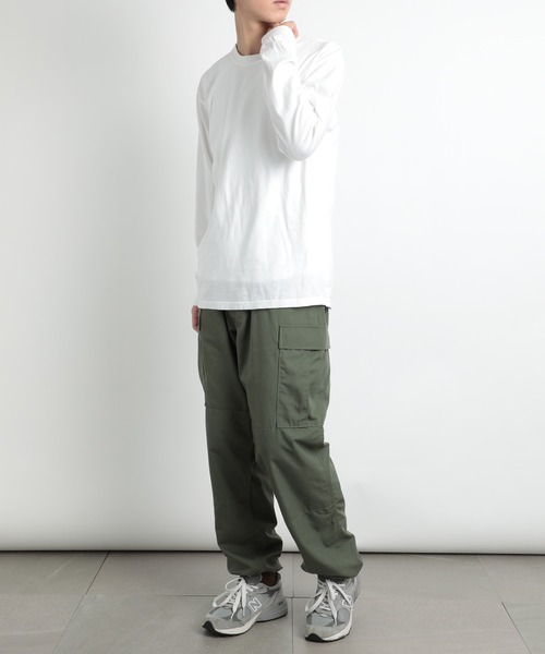 comfort colors(コンフォートカラーズ)の「【COMFORT COLORS】6.1オンスガーメントダイ長袖 無地Tシャツ ロンT ヴィンテージライク 染め加工 CC6014 MURS(Tシャツ/カットソー・メンズ・ワイン/カーキ/チャコールグレー/ターコイズブルー/ブルー/グリーン/レッド/ホワイト/マスタード・S/M/L/XL)」の13枚目の写真