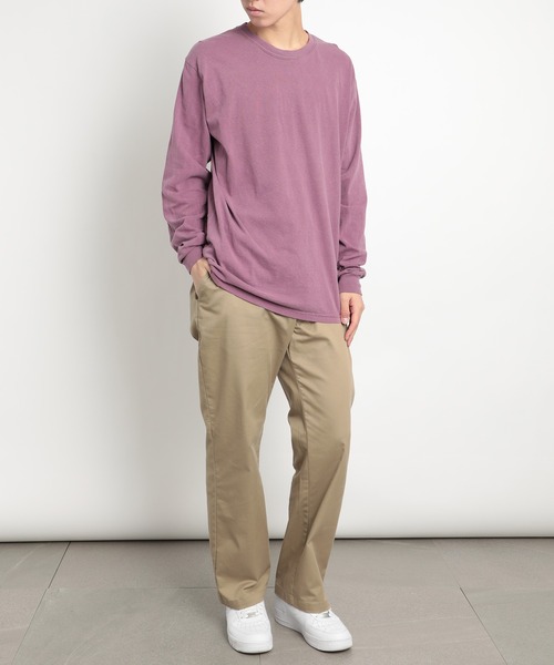 comfort colors(コンフォートカラーズ)の「【COMFORT COLORS】6.1オンスガーメントダイ長袖 無地Tシャツ ロンT ヴィンテージライク 染め加工 CC6014 MURS(Tシャツ/カットソー・メンズ・ワイン/カーキ/チャコールグレー/ターコイズブルー/ブルー/グリーン/レッド/ホワイト/マスタード・S/M/L/XL)」の20枚目の写真