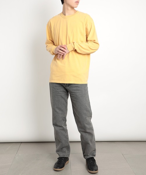 STONE ⭐︎コンパスパッチ ロンTイエロー S CLGコード有 STONE ISLAND