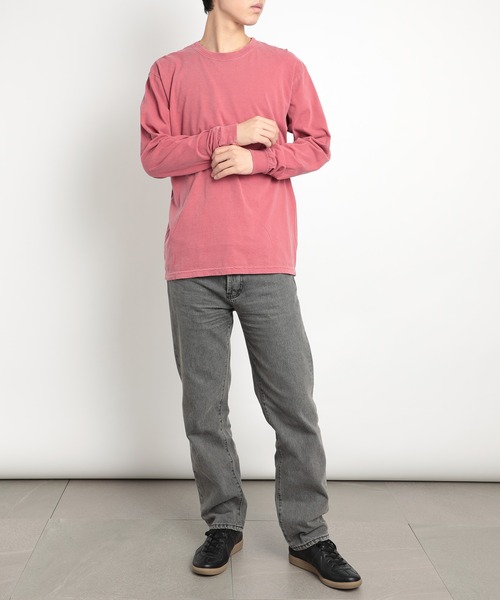 comfort colors(コンフォートカラーズ)の「【COMFORT COLORS】6.1オンスガーメントダイ長袖 無地Tシャツ ロンT ヴィンテージライク 染め加工 CC6014 MURS(Tシャツ/カットソー・メンズ・ワイン/カーキ/チャコールグレー/ターコイズブルー/ブルー/グリーン/レッド/ホワイト/マスタード・S/M/L/XL)」の22枚目の写真