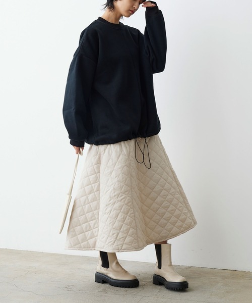 LIAN（リアン）の「ダイヤキルティングフレアスカート（スカート