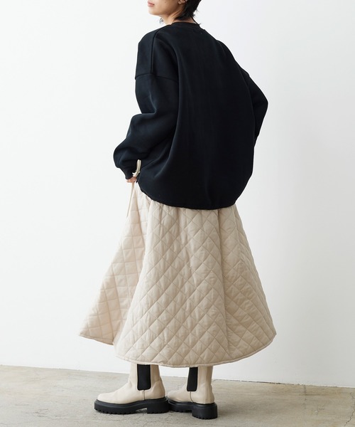 LIAN（リアン）の「ダイヤキルティングフレアスカート（スカート