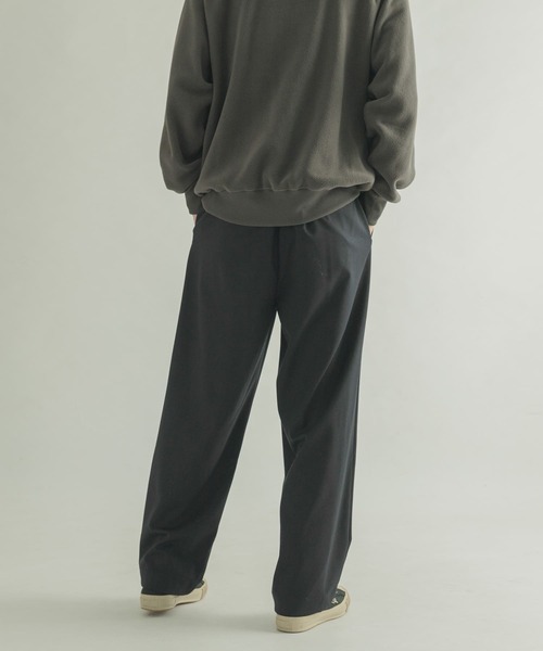 FORK&SPOON（フォークアンドスプーン）の「FORK&SPOON　TRタックパンツ（その他パンツ・メンズ・ネイビー/チャコールグレー・4/5）」の13枚目の写真