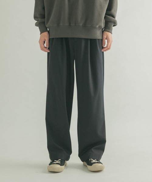 FORK&SPOON（フォークアンドスプーン）の「FORK&SPOON　TRタックパンツ（その他パンツ・メンズ・ネイビー/チャコールグレー・4/5）」の15枚目の写真