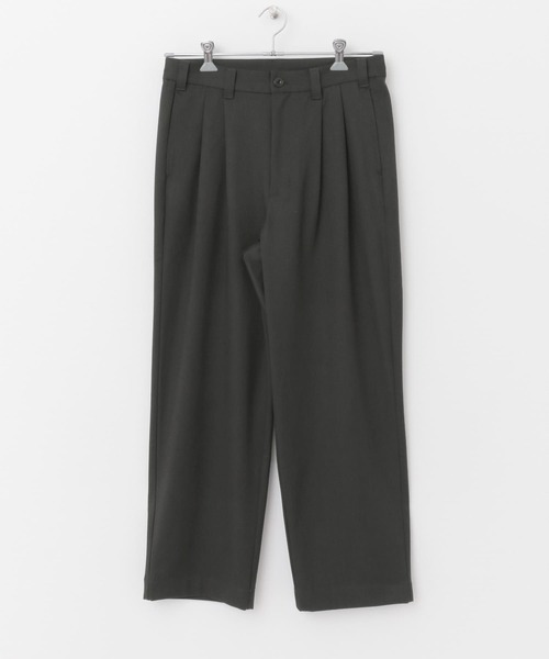 FORK&SPOON（フォークアンドスプーン）の「FORK&SPOON　TRタックパンツ（その他パンツ・メンズ・ネイビー/チャコールグレー・4/5）」の18枚目の写真