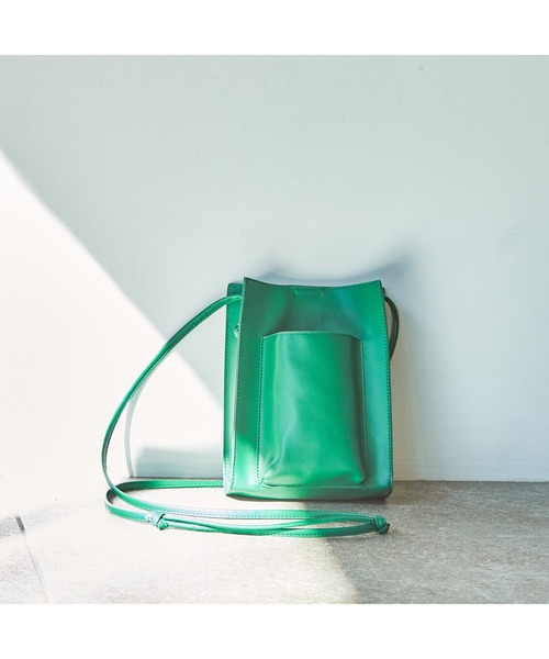 GLOBAL WORK（グローバルワーク）の「スペ軽4ROOMショルダー/171644（ショルダーバッグ・レディース・ベージュ/オレンジ/ブラック/シルバー/グリーン/オフホワイト/ブルー・FREE）」の9枚目の写真